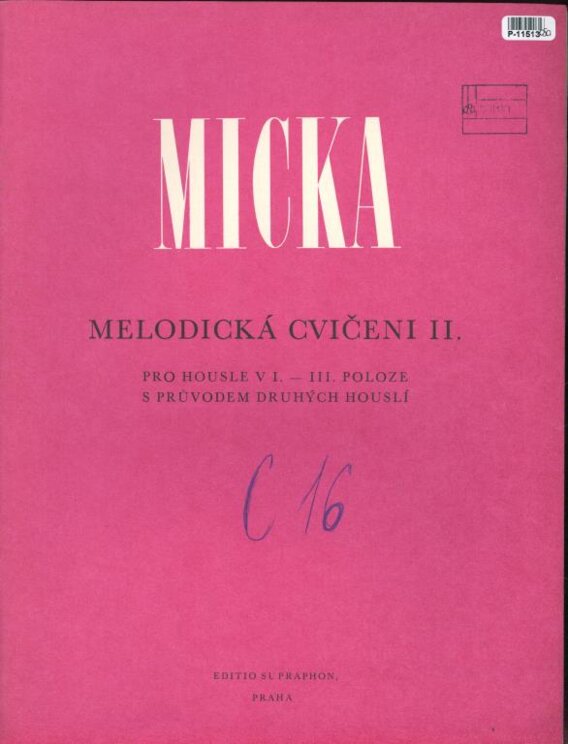 Melodická cvičeni ll.