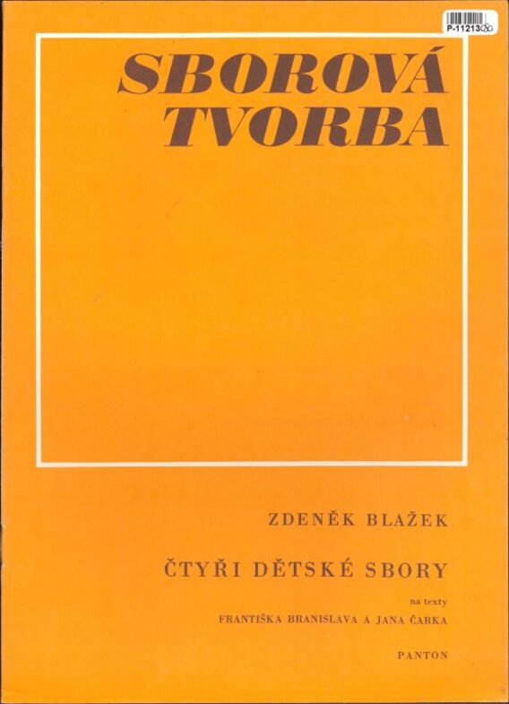Sborová tvorba