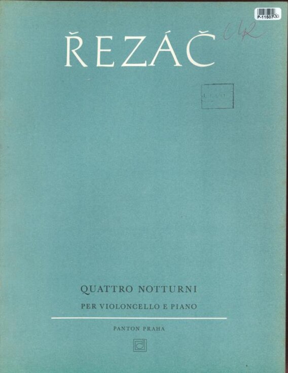 Quattro notturni - per violoncello e piano
