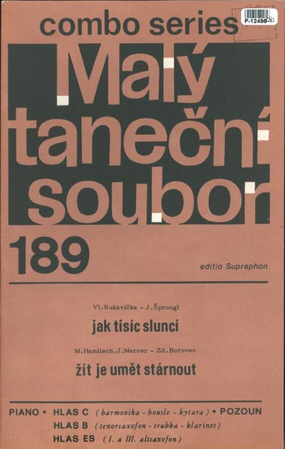 Combo series - Malý taneční soubor 189
