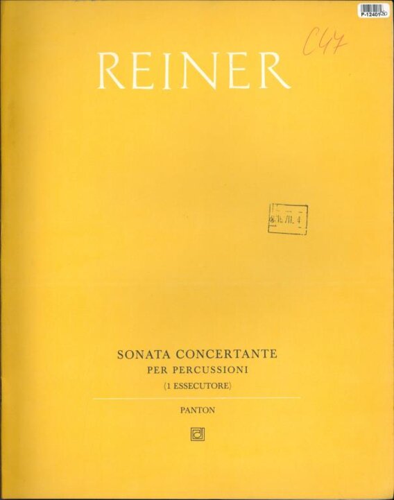 Sonata concertante per percussioni