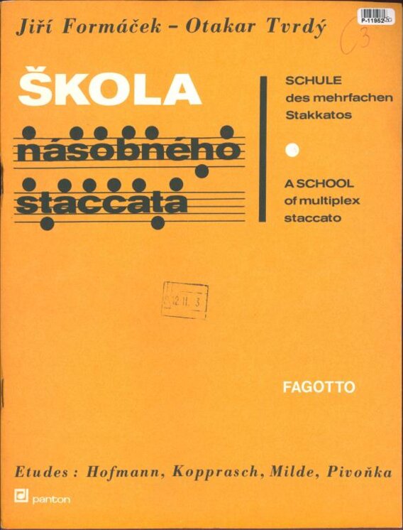 Škola násobného staccata