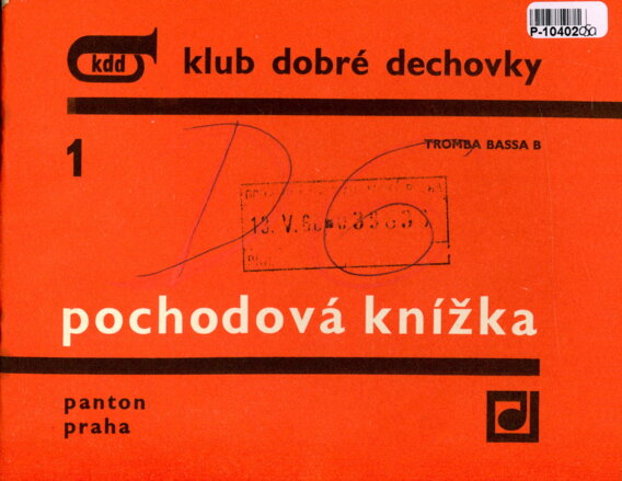 Klub dobré dechovky 1 - Pochodová knížka