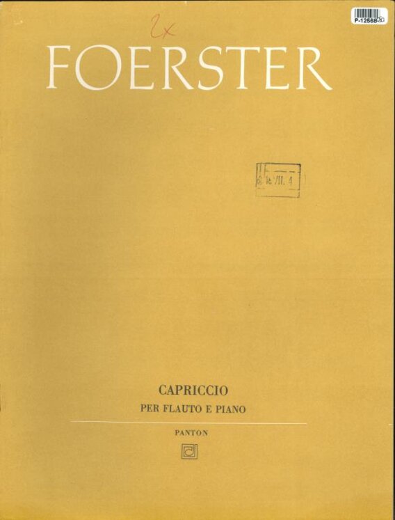 Capriccio per flauto e piano