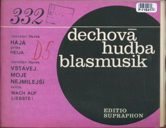 Dechová hudba blasmusik 332