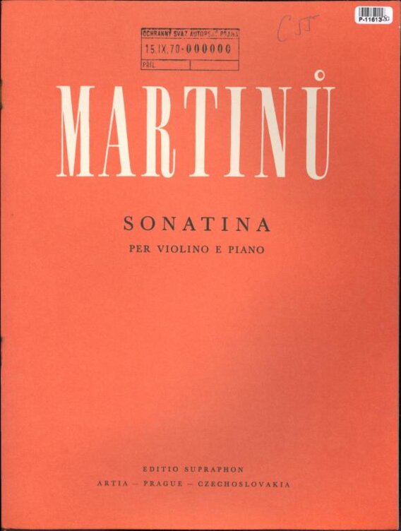 Sonatina per violino e piano