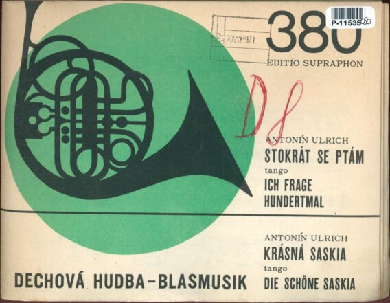 Dechová hudba blasmusik 380