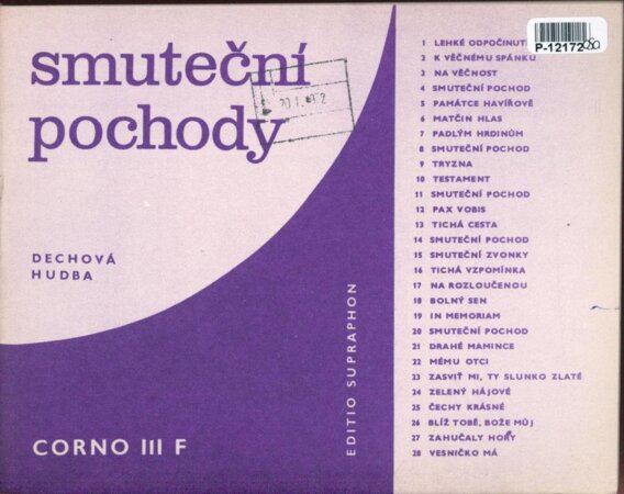 Smuteční pochody - Corno III F