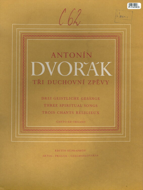 Tři duchovní zpěvy