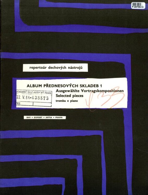 Repertoár dechových nástrojů - Album přednesových skladeb 1