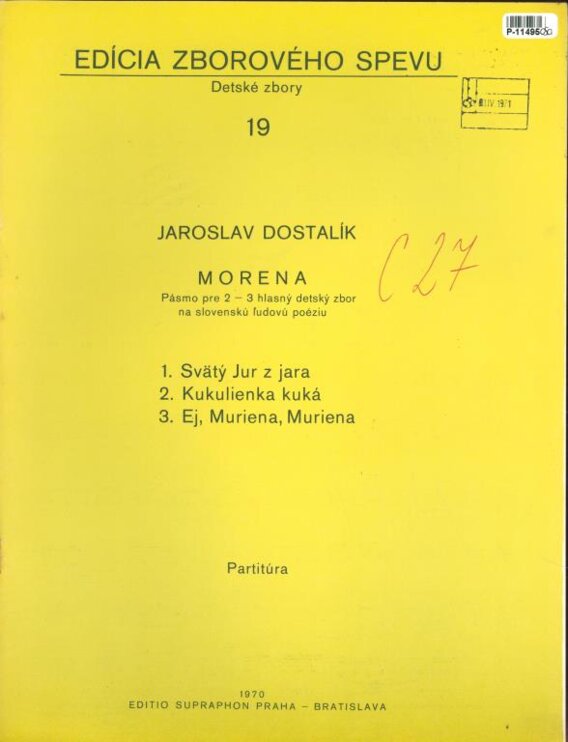 Edícia zborového spevu 19