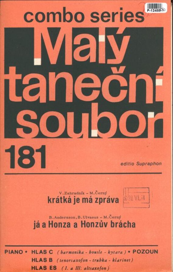 Combo series - Malý taneční soubor 181