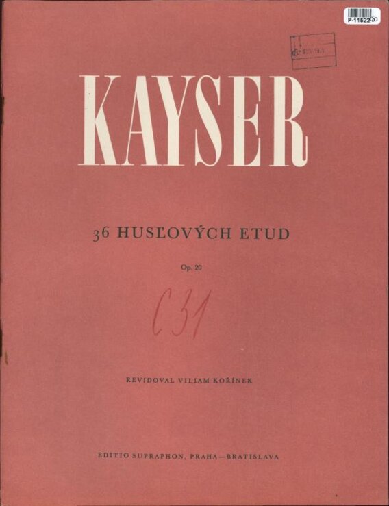 36 Husľových etud