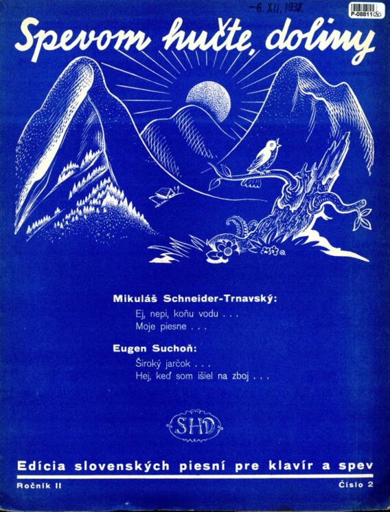 Spevom hučte, doliny