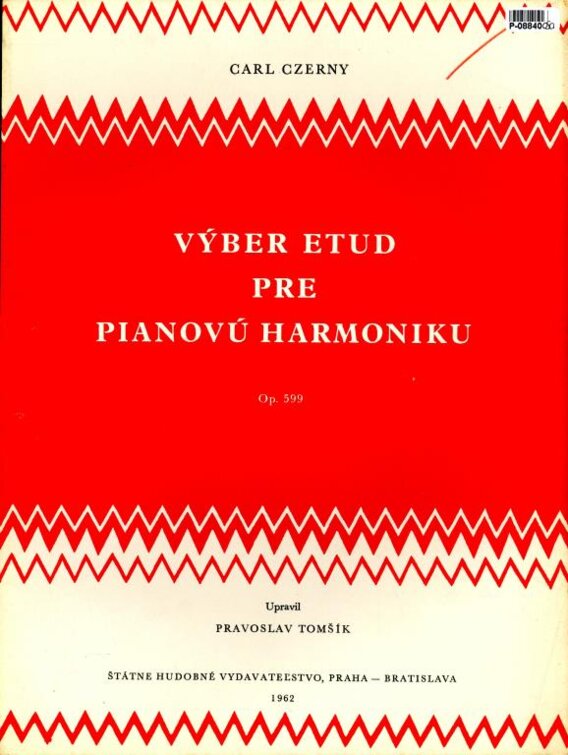 Výber etud pre pianovú harmoniku