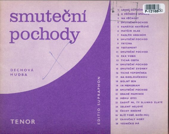 Smuteční pochody - Tenor