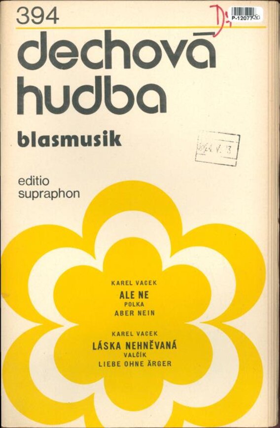 Dechová hudba blasmusik 394