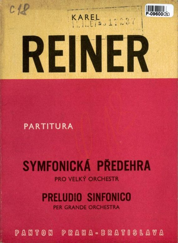 Symfonická předehra - pro velký orchestr