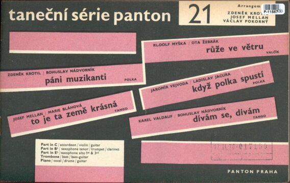 Taneční série panton 21