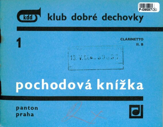Klub dobré dechovky 1 - Clarinetto ll.B