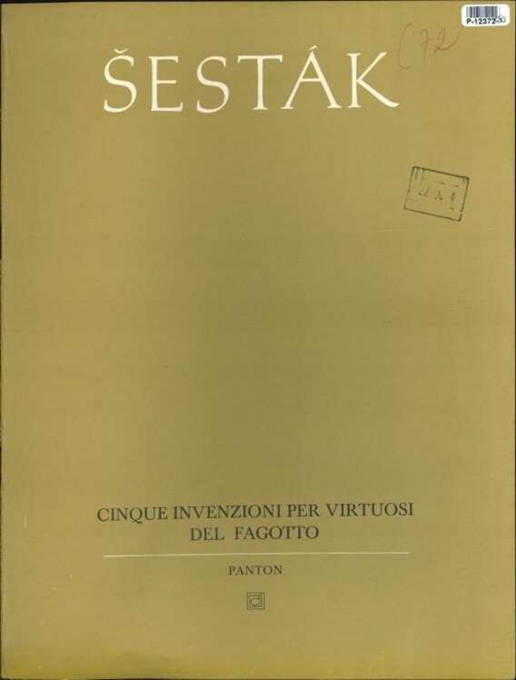 Cinque invenzioni per virtuosi del fagotto