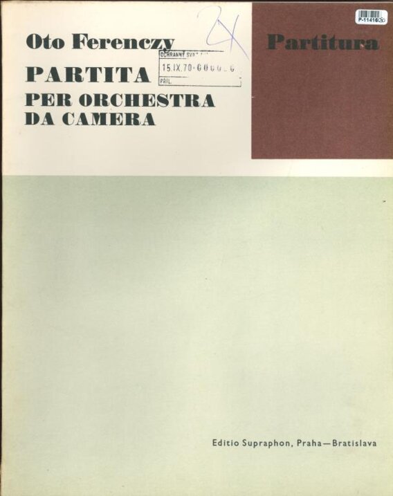 Partita per orchestra da camera