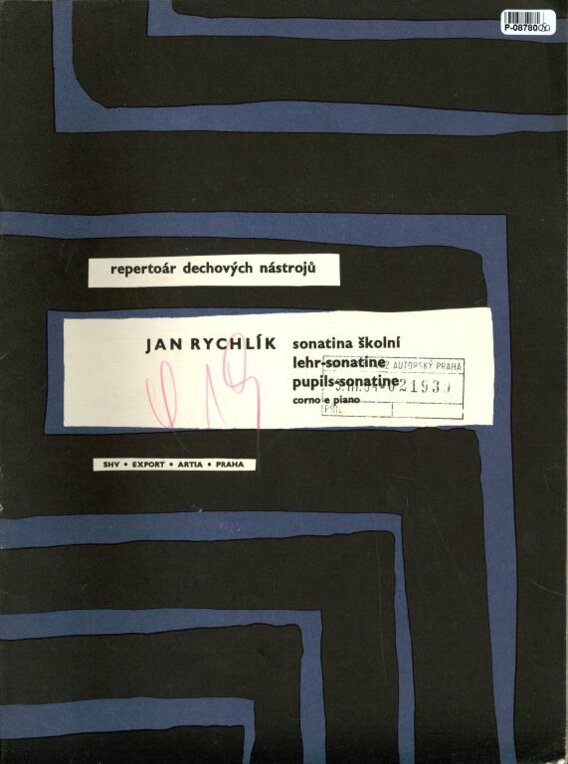 Repertoár dechových nástrojů - Sonatina školní