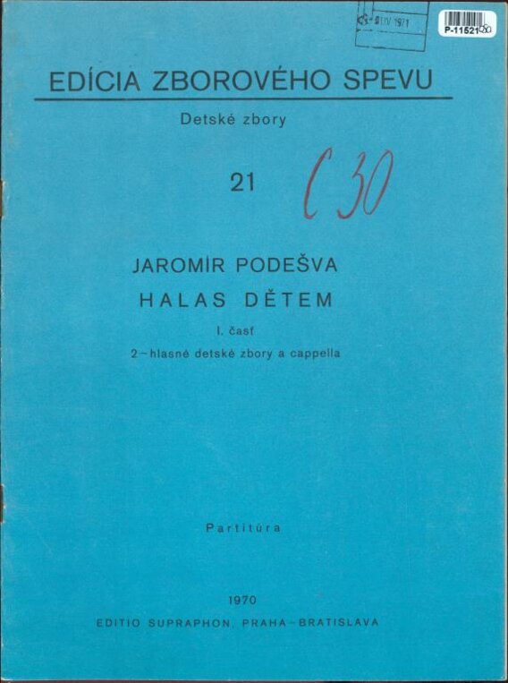 Edícia zborového spevu 21