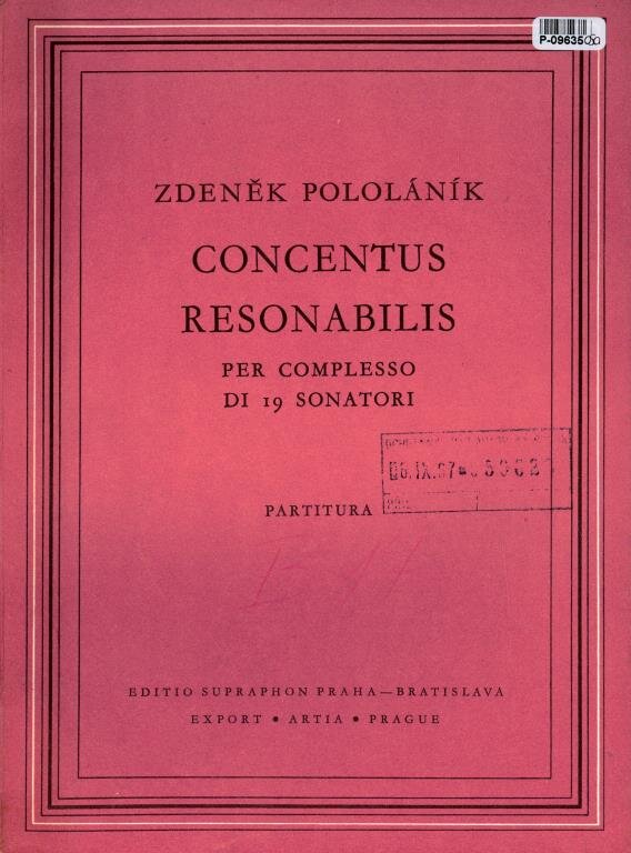 Concentus resonabilis