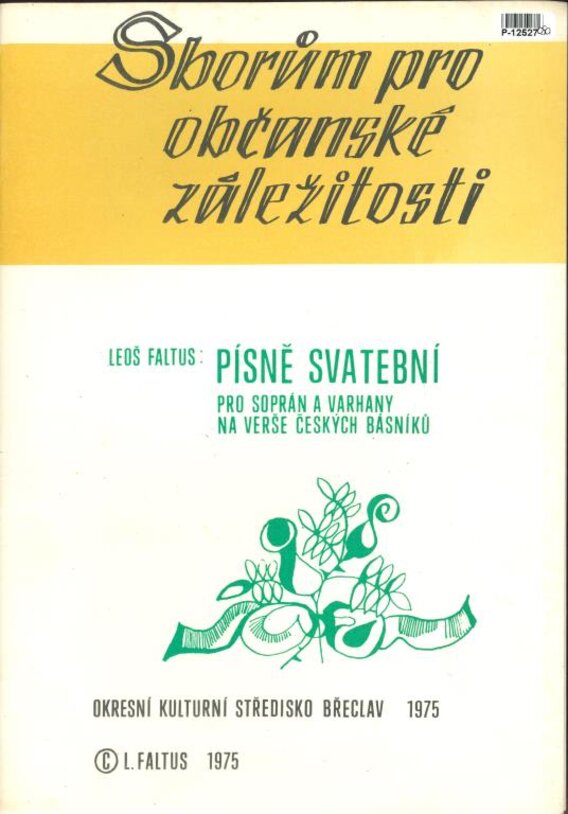 Sborům pro občanské záležitosti - Písně svatební