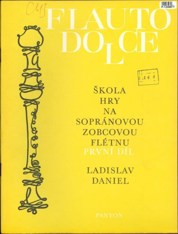 Škola hry na sopránovou zobcovou flétnu - první díl