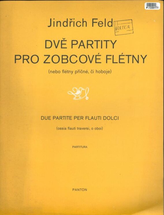 Dvě partity pro zobcové flétny