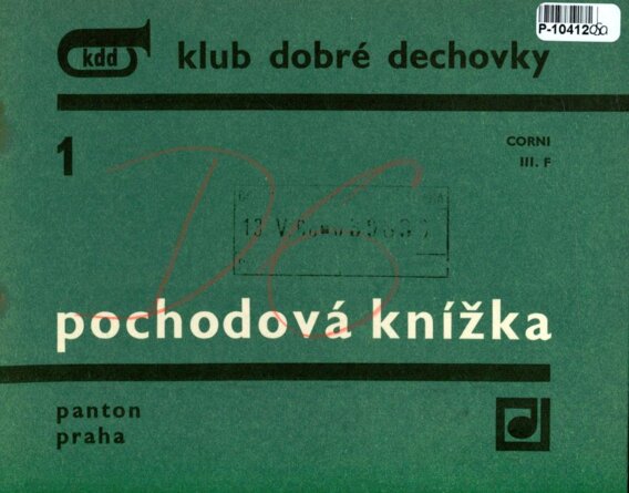 Klub dobré dechovky 1 - Pochodová knížka