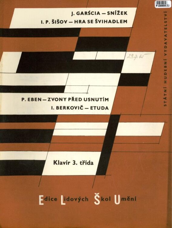 Edice lidových škol umění - Klavír 3. třída