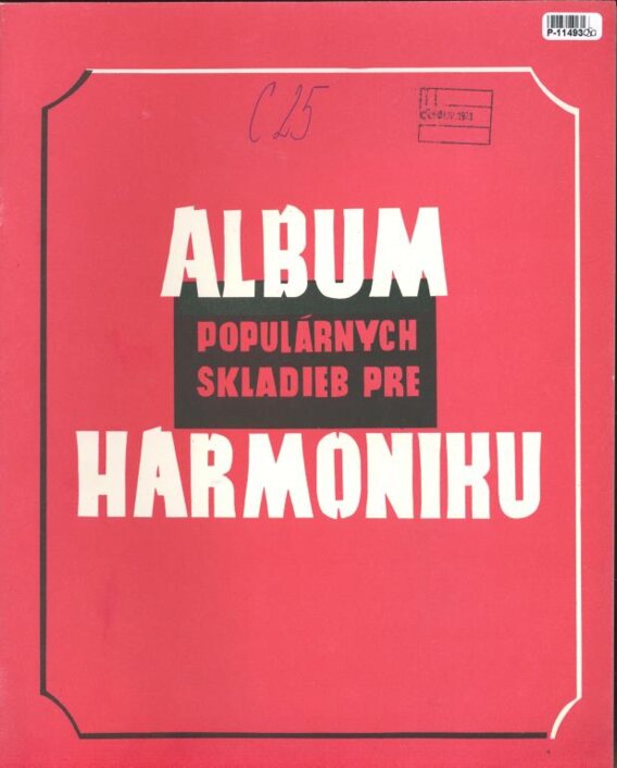 Album populárních skladieb pre harmoniku