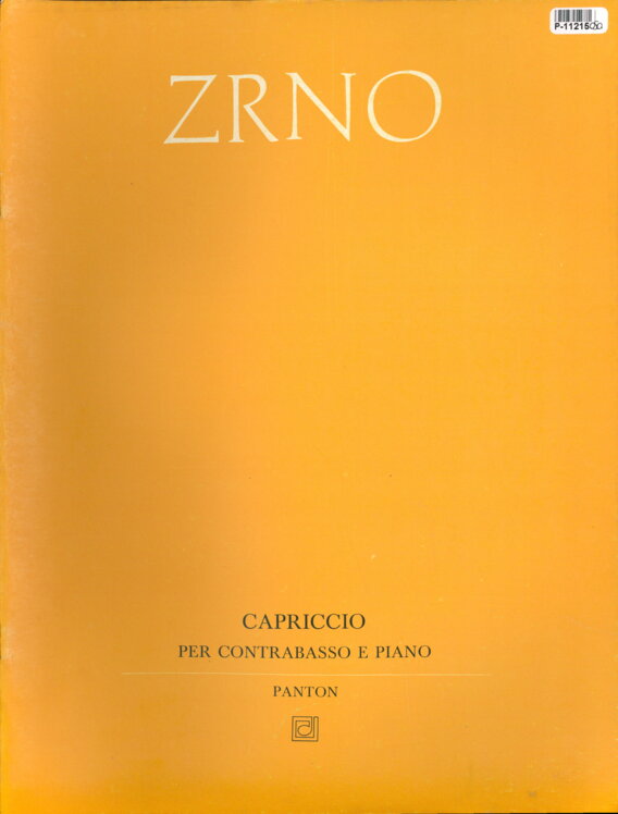 Capriccio - per contrabasso e piano