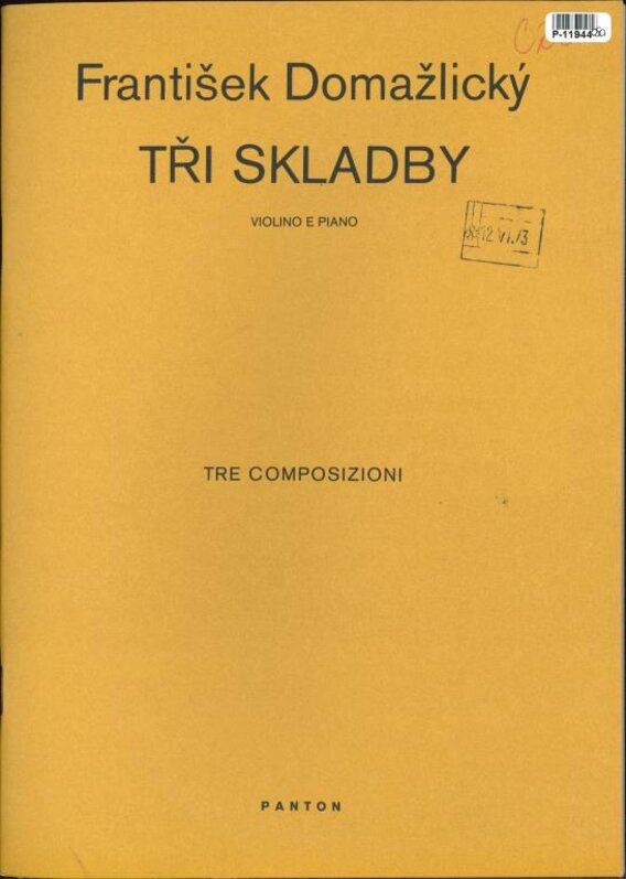 Tři skladby