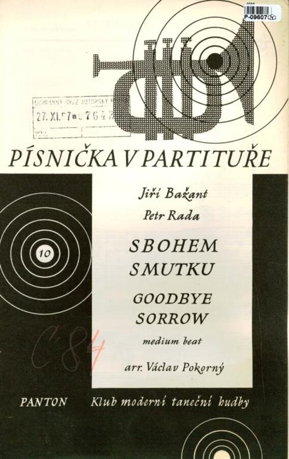 Písnička v partituře - Sbohem smutku