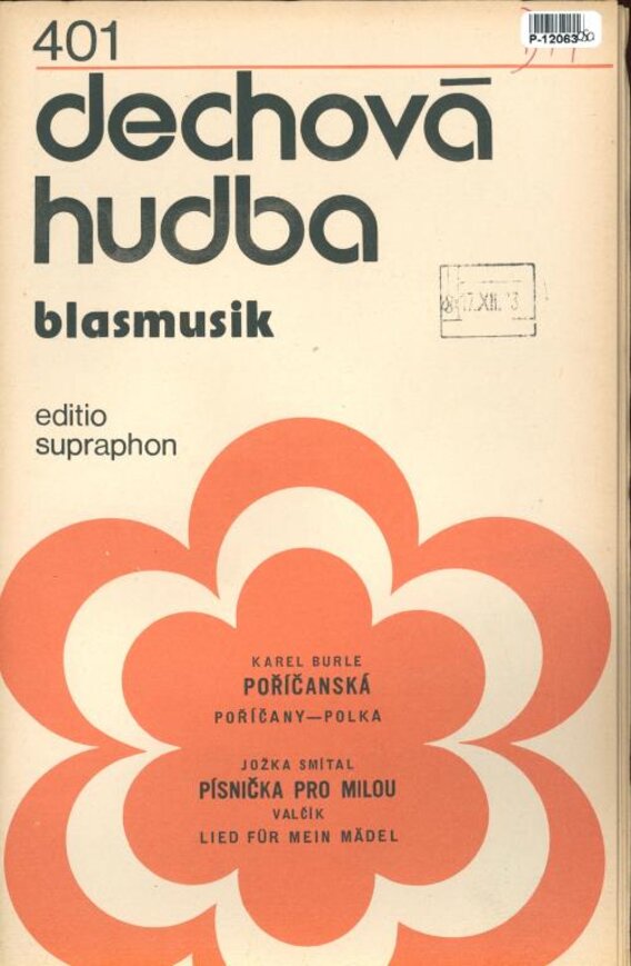 Dechová hudba blasmusik 401