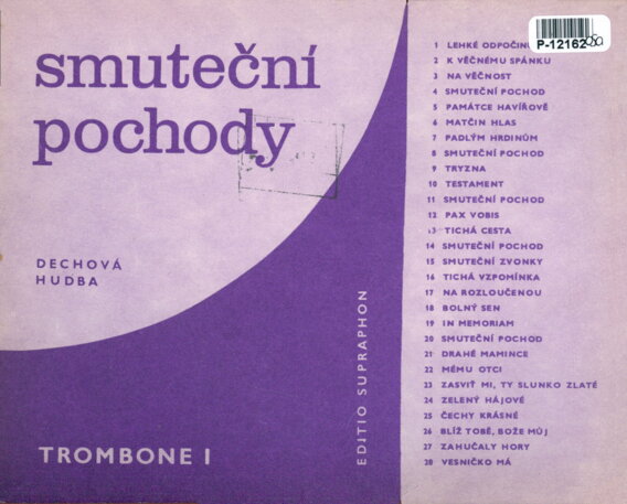 Smuteční pochody - Trombone I