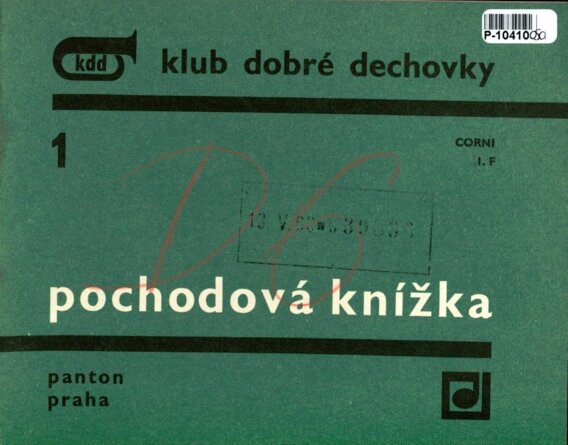 Klub dobré dechovky 1 - Pochodová knížka