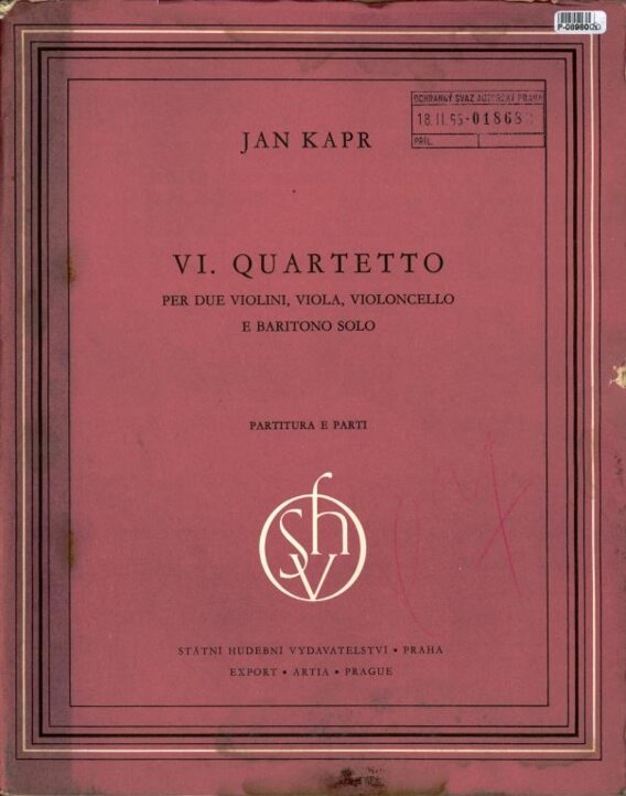 VI. Quartetto