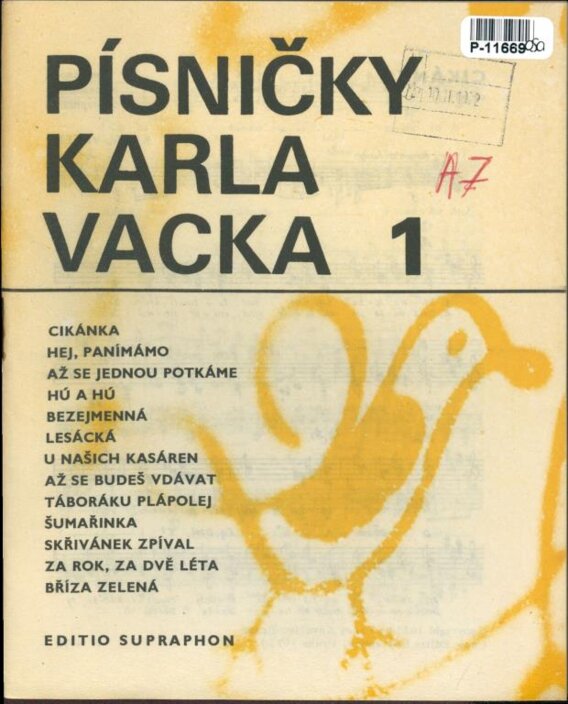 Písničky Karla Vacka 1