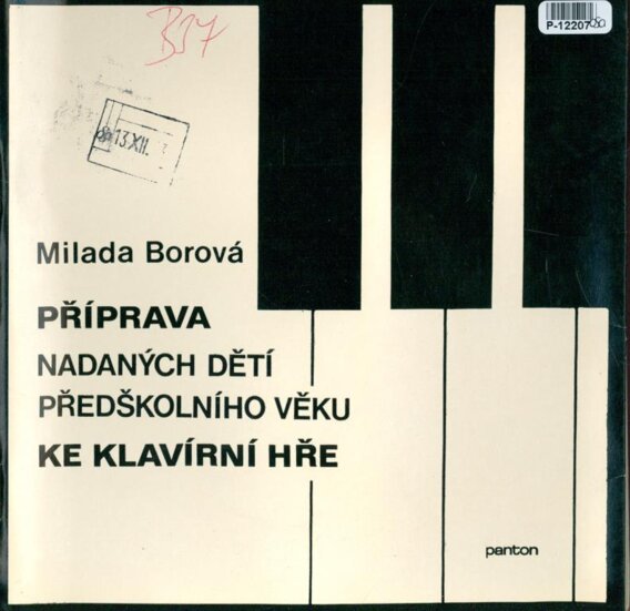 Příprava nadaných dětí předškolního věku ke klavírní hře