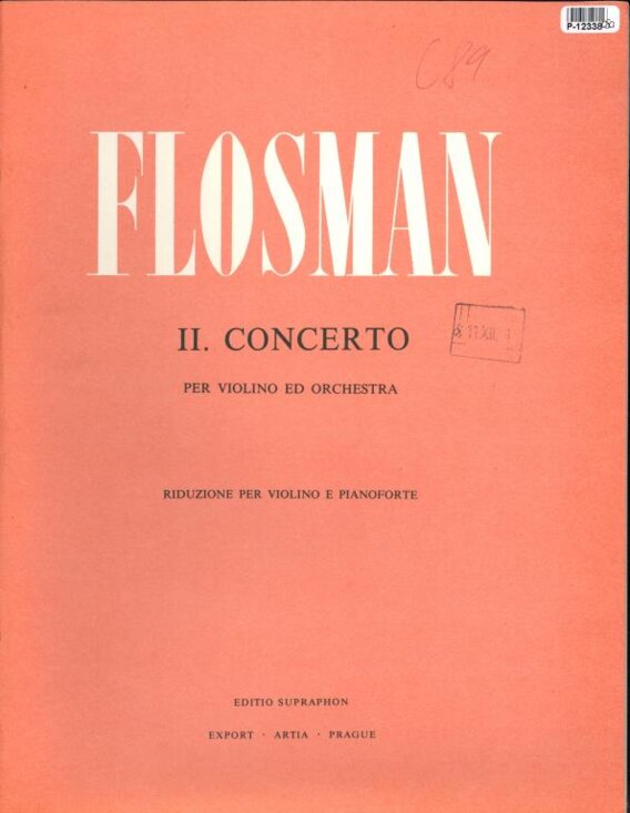 II. Concerto per violino ed orchestra