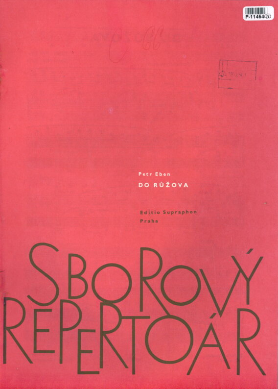 Sborový repertoár - Do růžova