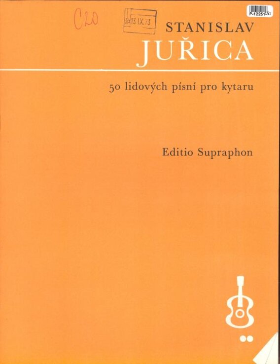 50 lidových písní pro kytaru