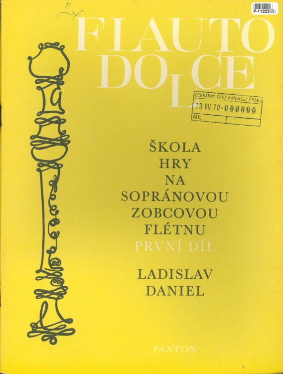 Škola hry na sopránovou zobcovou flétnu - l. díl