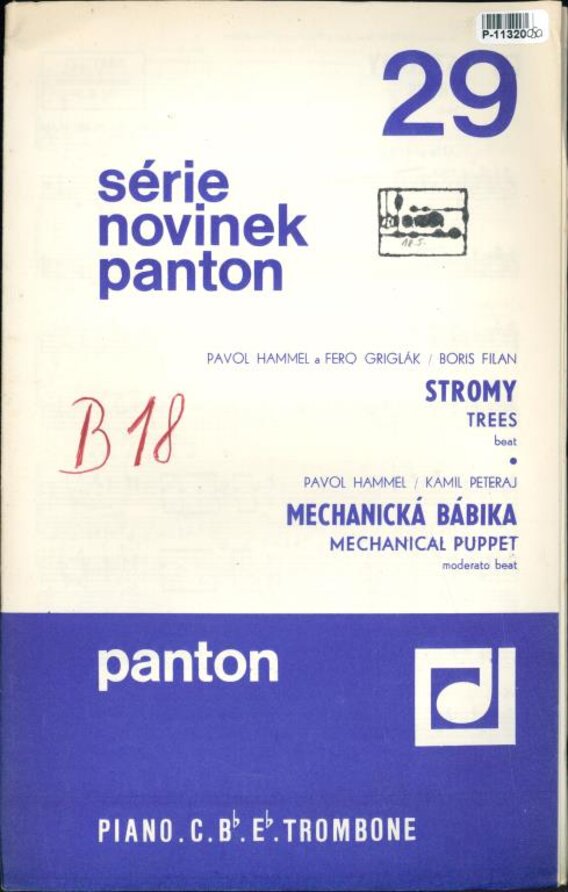 Série novinek panton 29