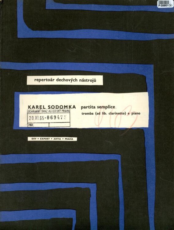 Repertoár dechových nástrojů - Partita semplice
